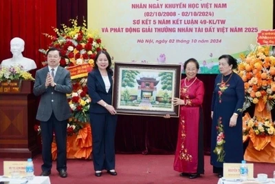 Hội Khuyến học Việt Nam tạo dấu ấn đậm nét trong sự nghiệp giáo dục và đào tạo