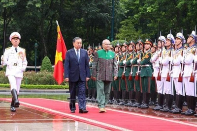 Chủ tịch nước Tô Lâm chủ trì lễ đón Tổng thống Timor-Leste thăm cấp Nhà nước tới Việt Nam