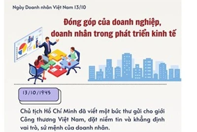 [Infographic] Đóng góp của doanh nghiệp, doanh nhân trong phát triển kinh tế