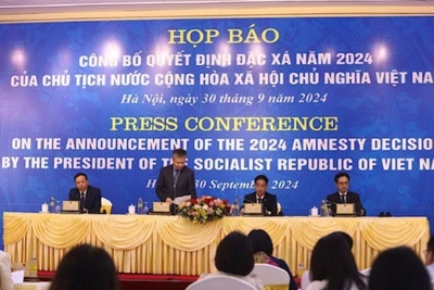 3.763 phạm nhân được đặc xá năm 2024