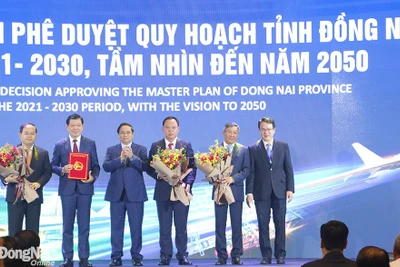  Đồng Nai chú trọng thực hiện "1 trọng tâm, 2 tăng cường và 3 đột phá" để hiện thực hóa Quy hoạch tỉnh