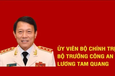 [Infographic] Tiểu sử Ủy viên Bộ Chính trị, Bộ trưởng Công an Lương Tam Quang