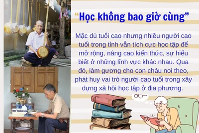 “Học không bao giờ cùng”