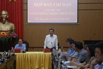 Họp Ban chỉ đạo các dự án giao thông trọng điểm tỉnh