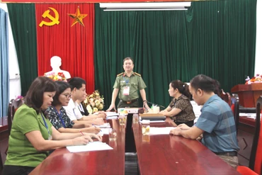 Kiểm tra công tác thi tốt nghiệp THPT tại Pác Nặm