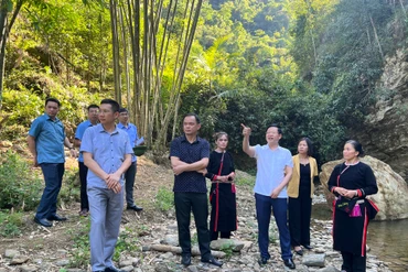 Phó Chủ tịch Thường trực UBND tỉnh Bắc Kạn kiểm tra tiến độ một số dự án tại Pác Nặm