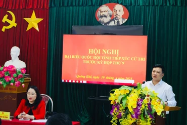 Cử tri xã Quảng Khê đề nghị cần minh bạch mức hỗ trợ thuộc các chương trình MTQG