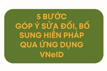 Hướng dẫn 05 bước đóng góp ý kiến sửa đổi Hiến pháp qua VNeID