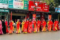Phụ nữ Bắc Kạn sôi nổi hưởng ứng “Tuần lễ Áo dài” năm 2025