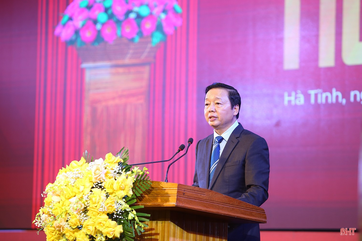 Phó Thủ tướng Chính phủ Trần Hồng Hà phát biểu tại buổi lễ Phó Thủ tướng Chính phủ Trần Hồng Hà phát biểu tại buổi lễ