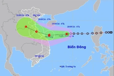 Áp thấp nhiệt đới khả năng mạnh lên thành bão cấp 8, giật cấp 10