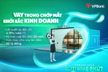 VPBank triển khai gói vay lãi suất chỉ từ 4,19% cho sản xuất kinh doanh