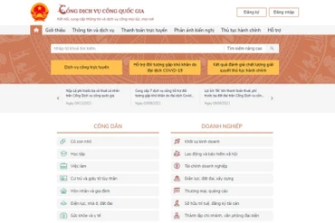 Cổng DVC quốc gia thành "một cửa số" duy nhất: Giao diện Cổng DVC cấp tỉnh sẽ đóng từ 01/7/2025
