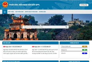 Trước 20/6, hoàn thành tích hợp Hệ thống tiếp nhận, xử lý phản ánh, kiến nghị về VBQPPL với Cổng TTĐT bộ, ngành, địa phương