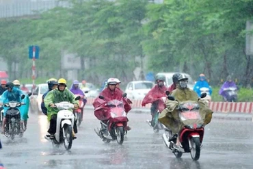 Miền Bắc sắp đón đợt không khí lạnh gây mưa dông diện rộng