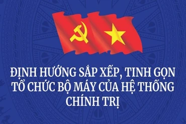 INFOGRAPHICS: Phương án sắp xếp, tinh gọn tổ chức bộ máy hệ thống chính trị