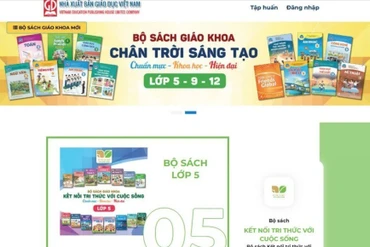 Hoàn thành cập nhật sách giáo khoa điện tử miễn phí trên trang taphuan.nxbgd.vn