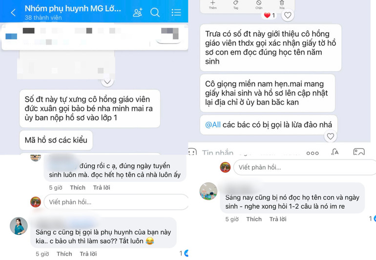 Nhiều phụ huynh nhận được cuộc gọi lạ liên quan đến chiêu trò lừa đảo tuyển sinh. img-4178-1216.jpg