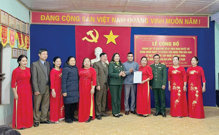 UBND thị trấn Yến Lạc tổ chức Lễ công bố thành lập tổ dân phố số 01 theo Nghị quyết của HĐND tỉnh. anh-nghiep-moi.jpg