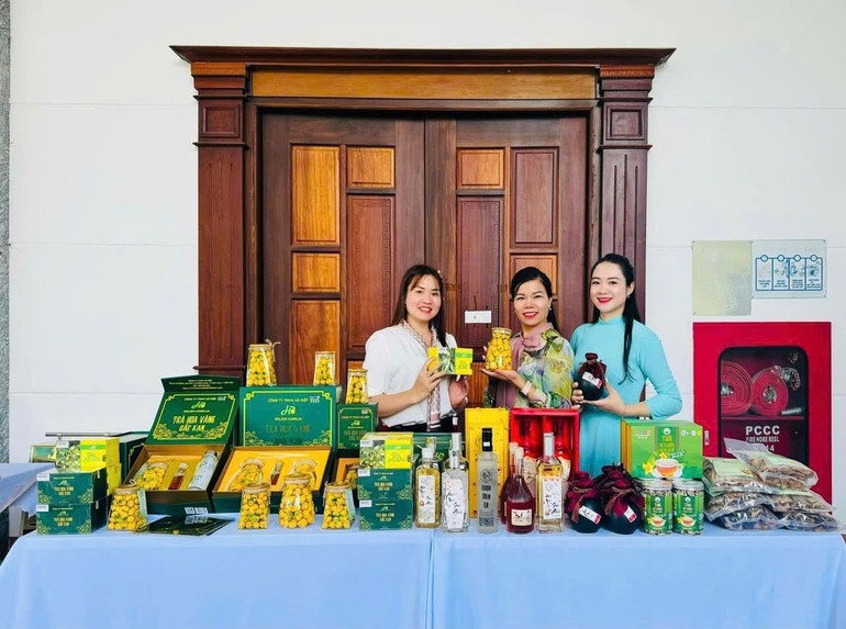 Sản phẩm OCOP của Công ty TNHH Hà Diệp giới thiệu quảng bá tại các hội chợ, triển lãm trong và ngoài tỉnh. san-pham-ocop-cua-cong-ty-tnhh-ha-diep-gioi-thieu-quang-ba-san-pham-tai-cac-hoi-cho-trien-lam-trong-va-ngoai-tinh.jpg