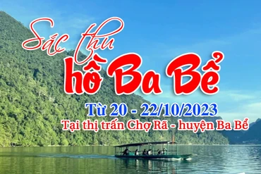 Khai mạc sự kiện “Sắc thu hồ Ba Bể” năm 2023