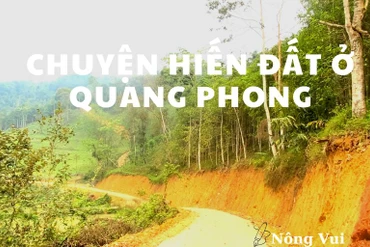 Chuyện hiến đất ở Quang Phong