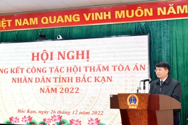 Tổng kết công tác Hội thẩm Toà án nhân dân tỉnh năm 2022