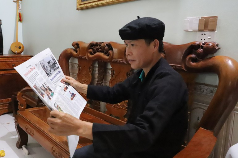 M. Ha Duy Tuan, village Khau Ca, commune My Thanh (Bach Thong). Ông Hà Duy Tuấn, thôn Khau Ca, xã Mỹ Thanh (Bạch Thông).