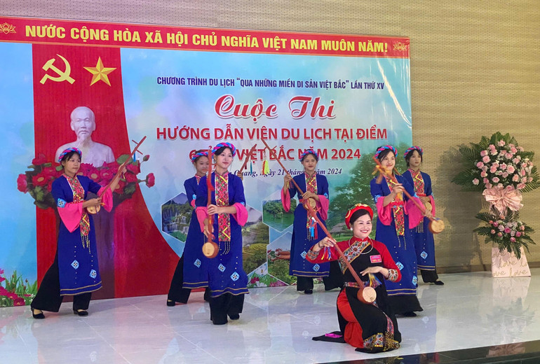 Phần thi năng khiếu của thí sinh tỉnh Tuyên Quang. nang khieu.jpg