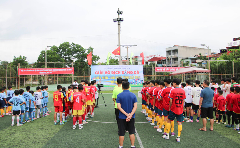 Khai mạc giải bóng đá thiếu niên - nhi đồng tỉnh Bắc Kạn năm 2024. BD1.jpg