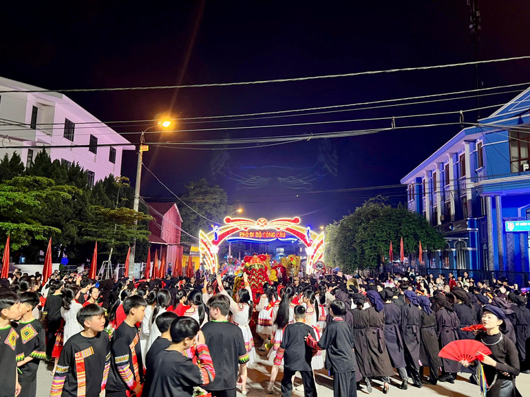 Các nghệ nhân biểu diễn tại Phố đi bộ Sông Cầu. img-1721.jpg