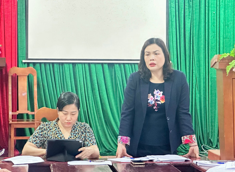 Đồng chí Trần Thị Lộc, Ủy viên Ban Thường vụ Tỉnh ủy, Phó Chủ tịch Thường trực HĐND tỉnh phát biểu tại buổi giám sát img-2794.jpg
