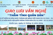 [Trực tiếp] Giao lưu văn nghệ “Thắm tình quân dân” tại công trường xây dựng Khu tái định cư Tà Han