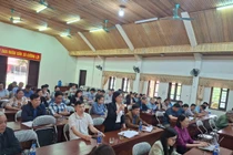 Cử tri xã Cường Lợi kiến nghị sửa kênh mương, cấp nước sinh hoạt
