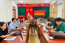 Họp thống nhất công tác thi đua – khen thưởng tại Đại hội đại biểu các DTTS tỉnh Bắc Kạn lần thứ IV