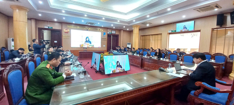 Đại biểu tại điểm cầu tỉnh Bắc Kạn. z6079488433613-a3c9345ddb71ba1dde4566bfd3097ae5.jpg