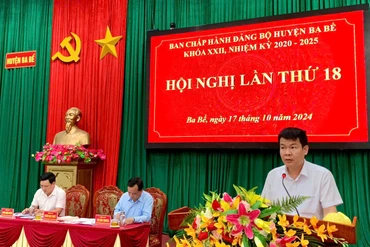 Ba Bể đánh giá kết quả công tác 9 tháng, triển khai nhiệm vụ 3 tháng cuối năm 2024