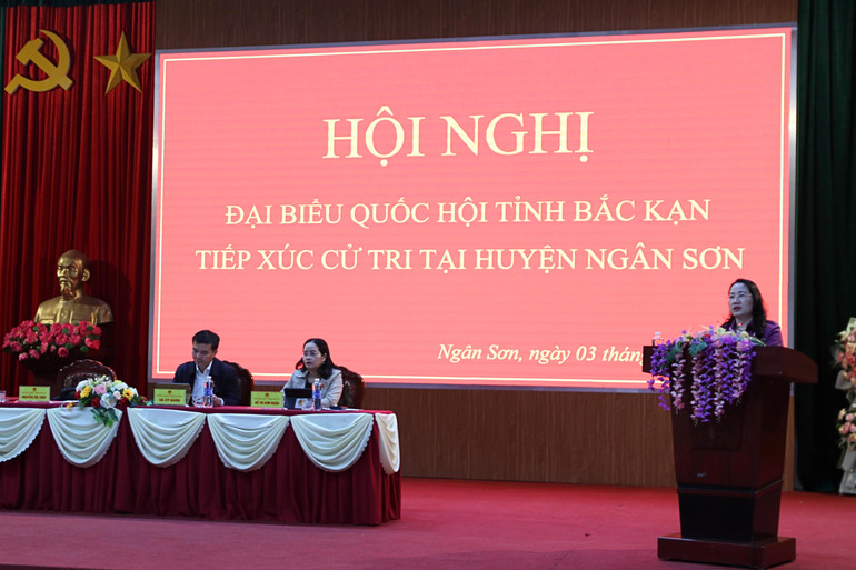 Đại biểu Quốc hội báo cáo các nội dung kết quả Kỳ họp thứ 8, Quốc hội khóa XV. 1.jpg