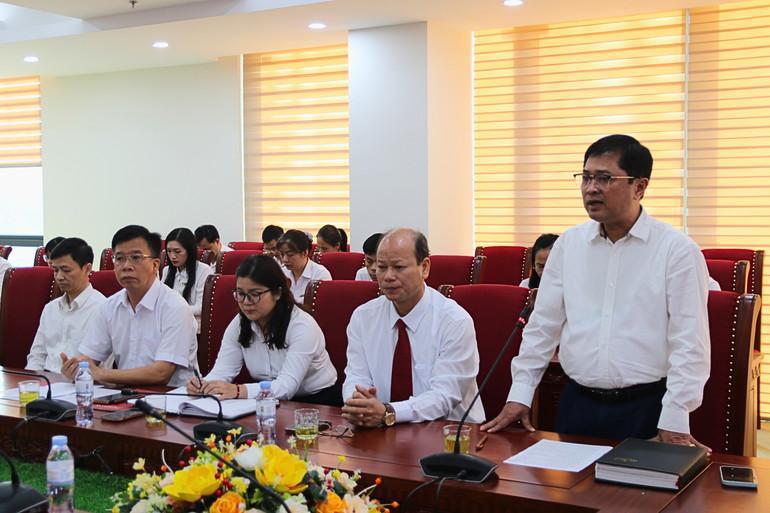 Ông Đỗ Đăng Hùng, Giám đốc Agribank Chi nhánh tỉnh phát biểu. 2.jpg