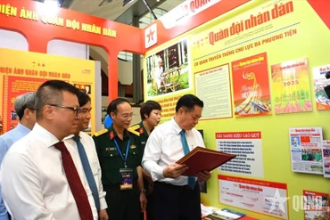 "Báo chí Việt Nam - Trung thành, Sáng tạo, Bản lĩnh, Đổi mới vì sự nghiệp xây dựng và bảo vệ Tổ quốc"