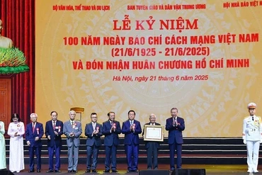 Lễ kỷ niệm trọng thể 100 năm Ngày Báo chí cách mạng Việt Nam