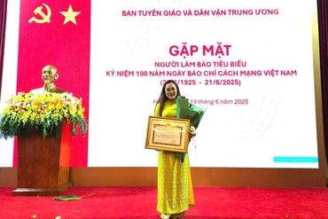Bắc Kạn: Một nhà báo tiêu biểu được tuyên dương toàn quốc