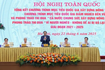 Hội nghị trực tuyến toàn quốc tổng kết Chương trình MTQG xây dựng nông thôn mới và giảm nghèo bền vững