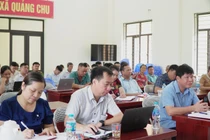 Đồng chí Phó Bí thư Thường trực Tỉnh ủy tiếp xúc cử tri tại huyện Chợ Mới