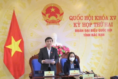 Đồng chí Hà Sỹ Huân, Tỉnh ủy viên, Ủy viên Ủy ban Kinh tế của Quốc hội, Tân Phó trưởng Đoàn đại biểu Quốc hội chuyên trách khoá XV tỉnh Bắc Kạn, nhiệm kỳ 2021-2026.