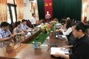 Hoạt động thảo luận nhóm về phòng chống tác hại của thuốc lá được tổ chức tại huyện Chợ Mới.