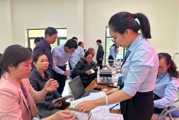164 hộ được nhận tiền bồi thường GPMB tại xã Nông Thượng