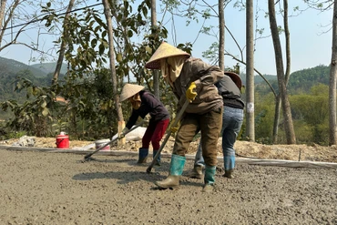 Sửa chữa, khắc phục tuyến đường Nông Hạ – Khe Thỉ