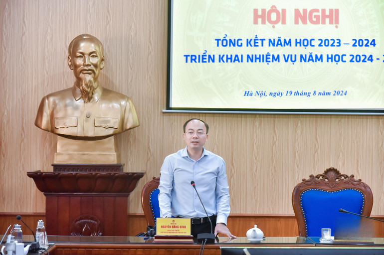 Chủ tịch UBND tỉnh Nguyễn Đăng Bình phát biểu chỉ đạo triển khai nhiệm vụ GD&ĐT tỉnh Bắc Kạn năm học 2024 - 2025. 5.jpg
