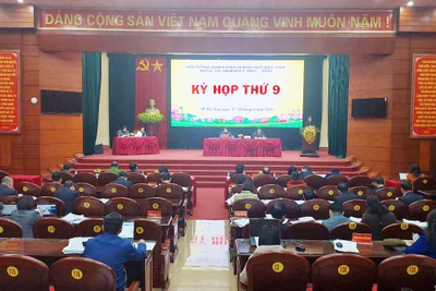 Kỳ họp thứ 9 HĐND thành phố Bắc Kạn khóa VII, nhiệm kỳ 2021 - 2026